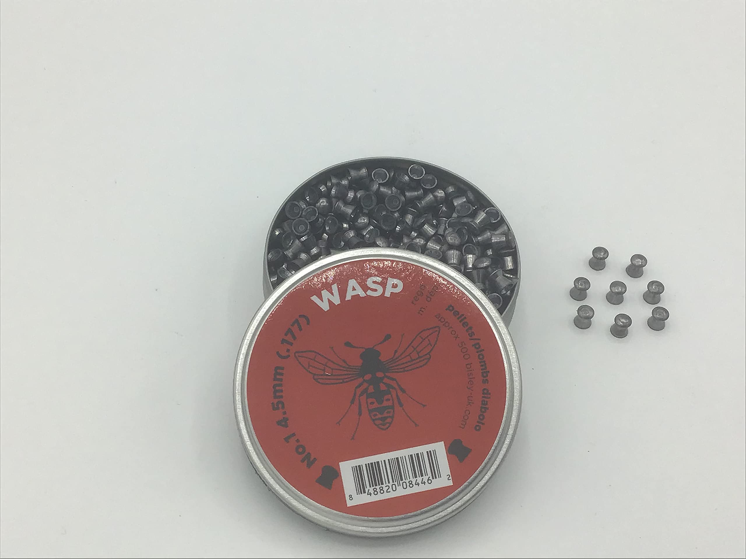 Wasp Pellets #1: .177: 4.5mm, Red - Image 3