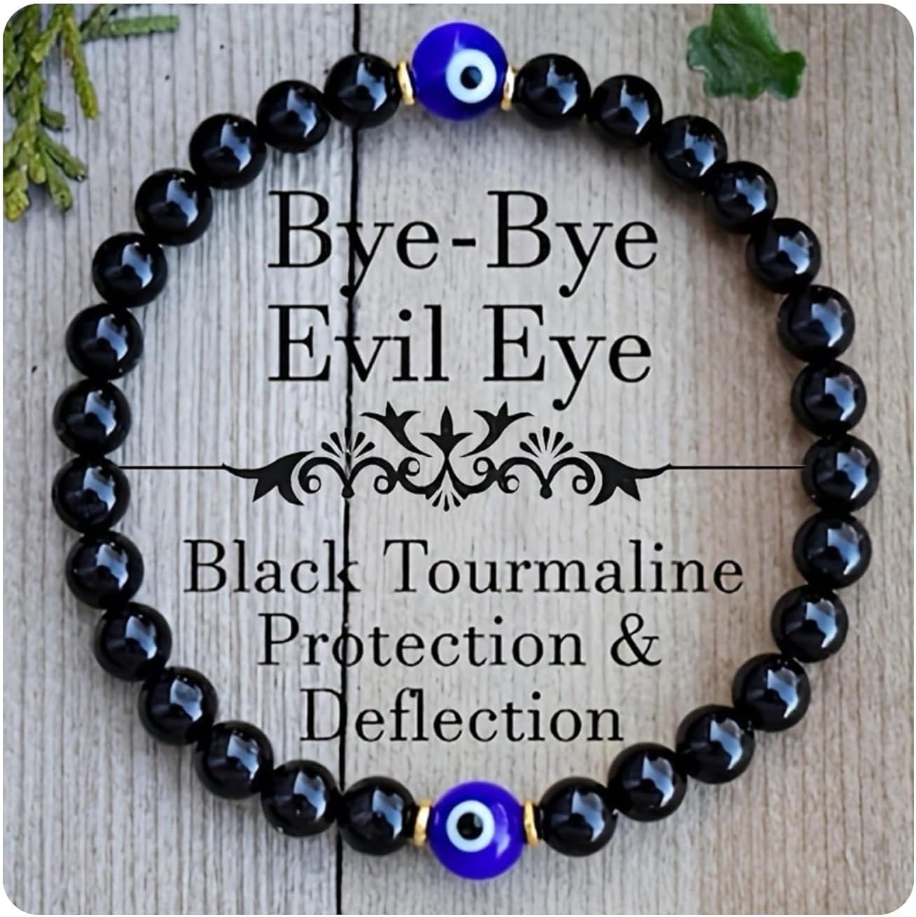 Evil Eye Protection Bracelet – Christmas Stocking Stuffer Gift, Adjustable Nazar Blue Eye Bracelet for Women & Men, Good Luck Beaded Spiritual Jewelry