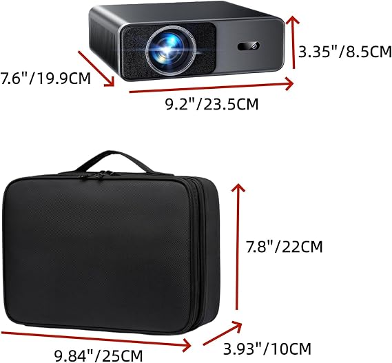 Carrying Bag for TOPTRO A1 Projector & Accessories
