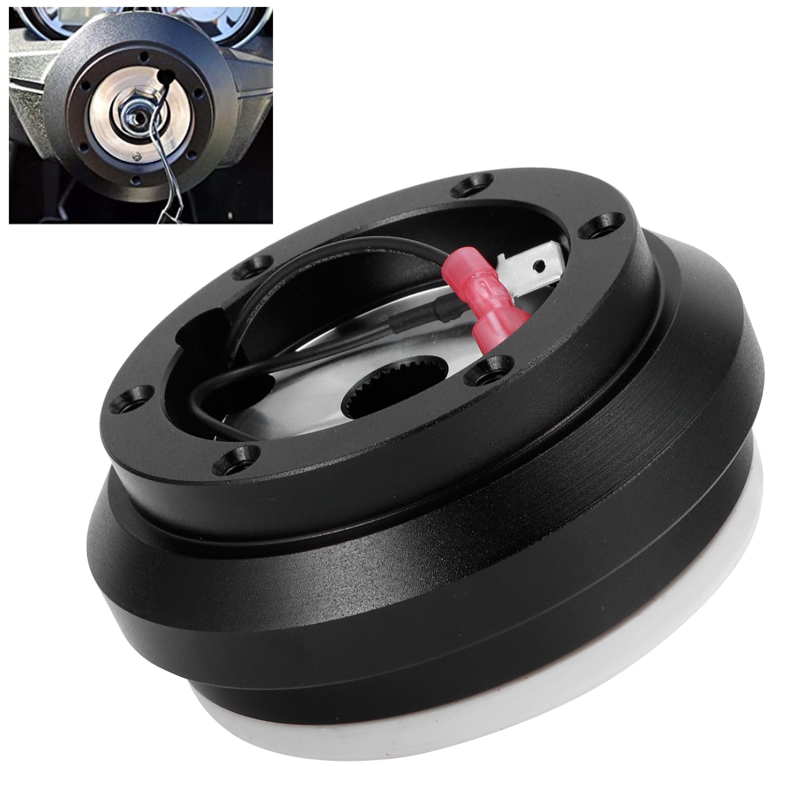 Adaptador de cubo de volante, Base de adaptador de cubo corto de volante para/Del Sol/Prelude/CRX