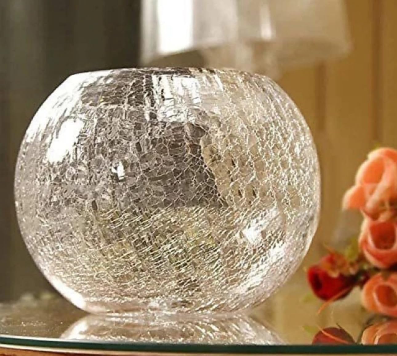 See full amazon price history chart for AGAMI Crackle Glass vase Plant pots planters Flower pots Plant Container Set AGAMI Crackle Glass vase Plant pots planters Flower pots Plant Container Set (B0CRBL4G13) Amazon Price History, Amazon Price Tracker