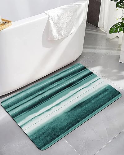 Tapete de baño con rayas abstractas para bañera, antideslizante, de secado rápido y absorbente, tierra de diatomeas, cocina, ducha, fregadero,