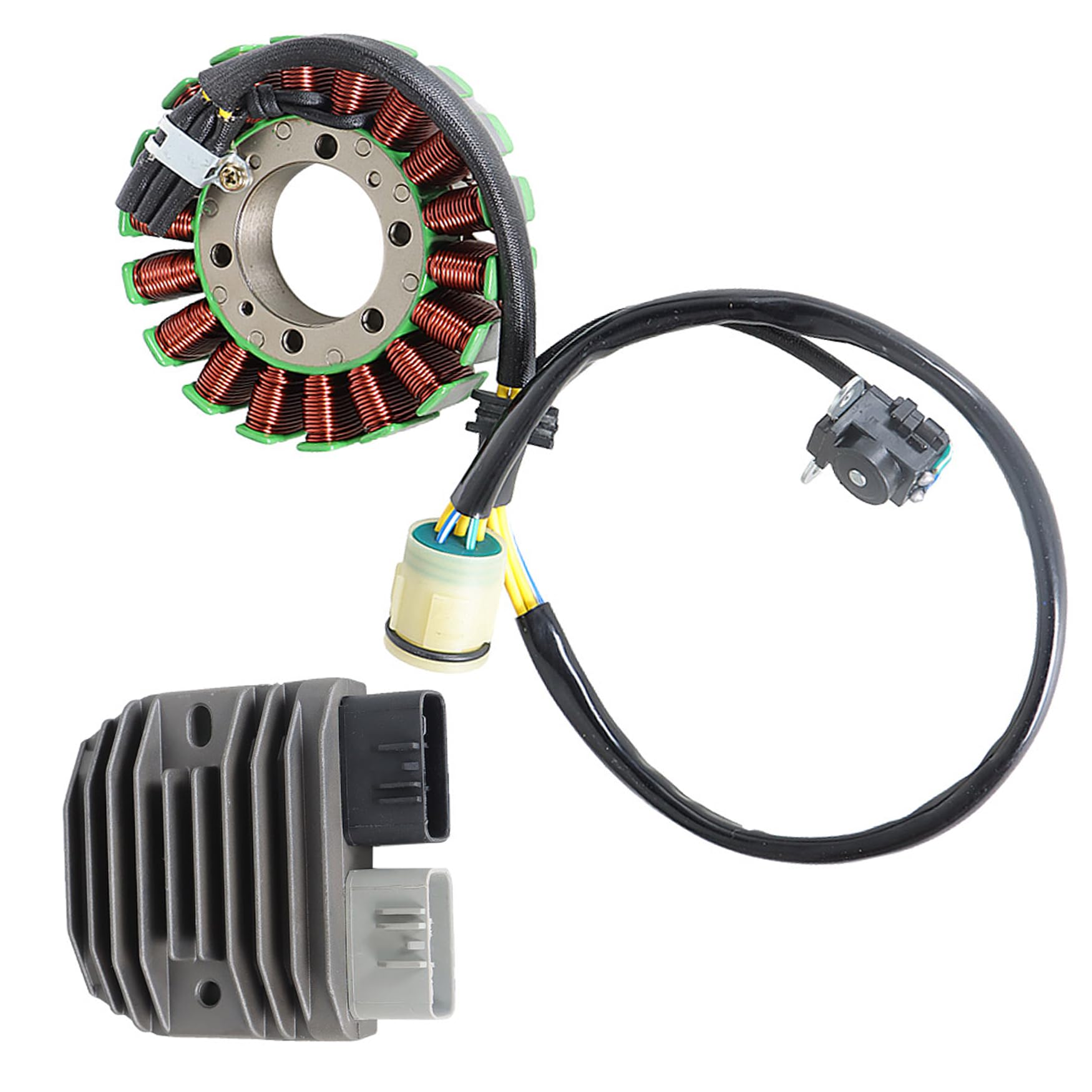ホンダ TRX420 FAB リニア ソレノイド Amazon.com: WFLNHB Stator Regulator Rectifier Replacement for