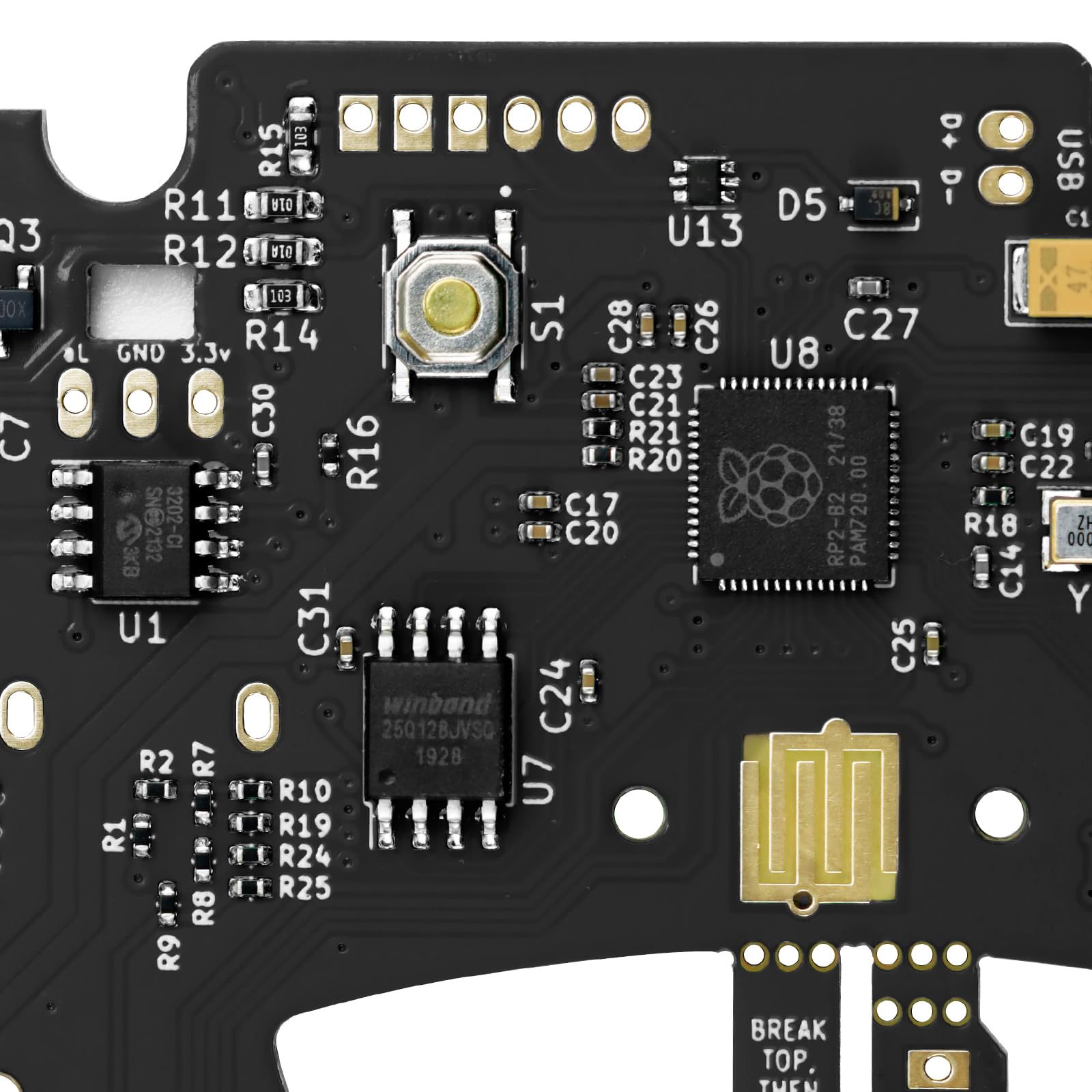 Amazon.com: ELECROW PhobGCC v2.0.5 Gamecube Controller Motherboard 