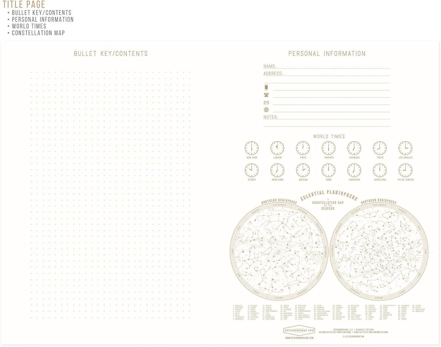 DesignWorks Ink, Standard Issue Notebook No. 80 (7.5″ x 10.25″), Blue