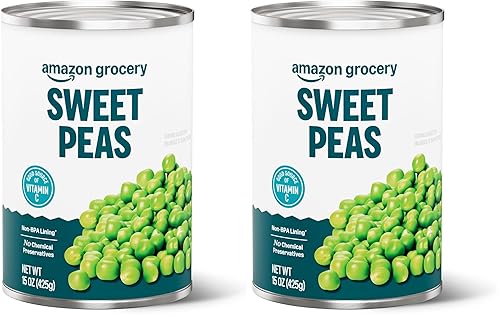 Tienda Fresh, Guisantes dulces enlatados, 15 onzas (paquete de 2)