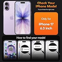 Vista 48 de TAURI Funda magnética 2 en 1 transparente para iPhone 14 Pro, compatible con Magsafe [no amarillenta] con protector de pantalla, protección de grado