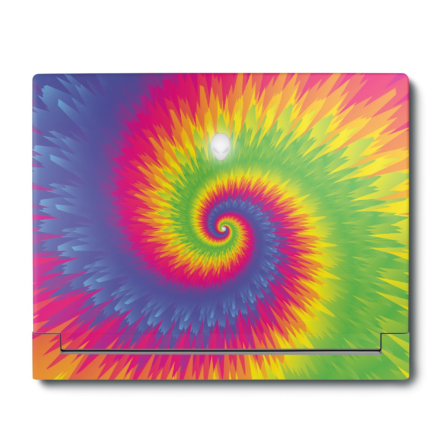 MightySkins Skin Compatible with Alienware X16 R1 (2023) Full Wrap Kit - Vibrant Tie Dye | Protective, Durable, and Unique Vinyl Decal wrap Cover | Easy to Apply &amp; Change Styles | Made in The USA