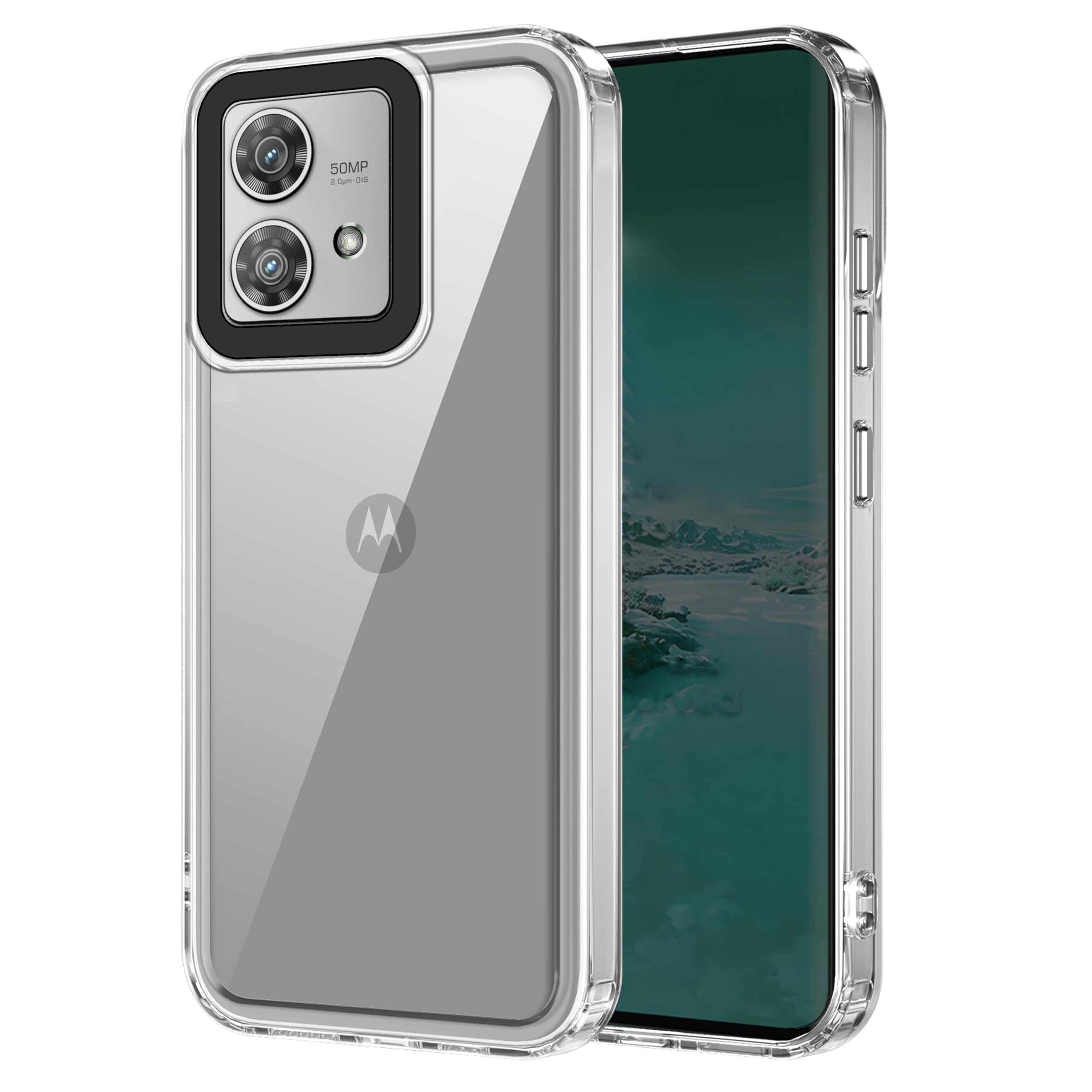 Amazon Basics Back Case Cover for Motorola Edge 40 Neo (TPU + PC_Transparent) (B0CSPMSRT3) Amazon Price History, Amazon Price Tracker