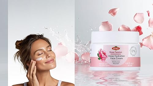 Miniatura 4 de OTACI Crema facial herbaria con infusión de rosas - Hidratante vegano ultra nutritivo para hidratación profunda, textura suave y brillo radiante