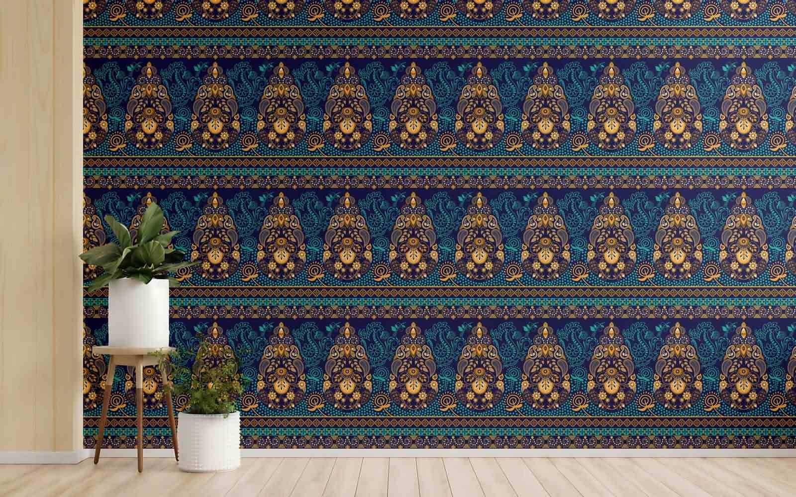 Sypialnia Dekoracja ścienna Salon Cecha Materiał Retro Zmywalny 45 x 1200