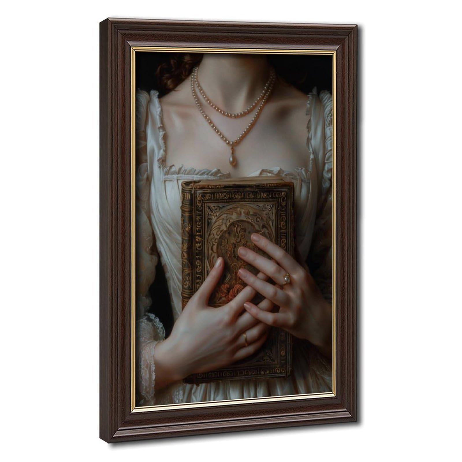 Bareronor Bookish Canvas Poster for Dorm Room Decor Gift