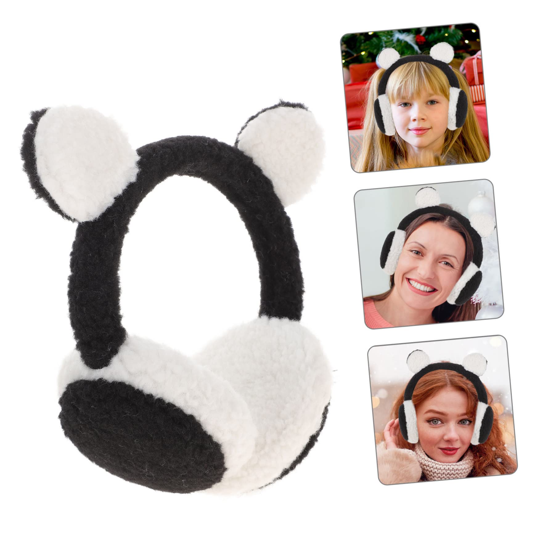 4pezzi Coperte Per Orecchie Peluche Scaldafore Orecchie Per Accessorio Alla Moda Per Inverno Comfort e Protezione Dal Freddo