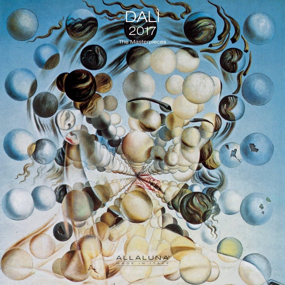 2017 DALI MASTERPIECES WALL CALENDAR