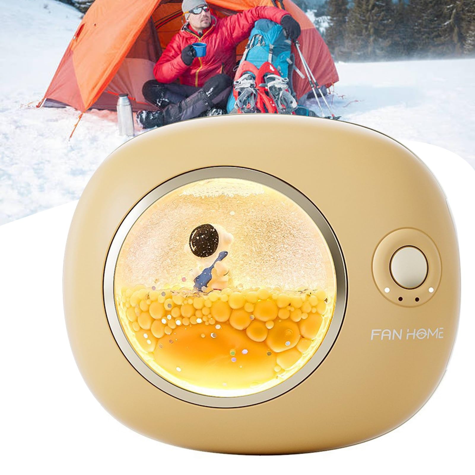 Calentadores de manos recargables: calentador de calefacción de 6 horas de duración, calentador de manos eléctrico de bolsillo portátil, uso como regalo de cumpleaños de Navidad cálido de invierno (C