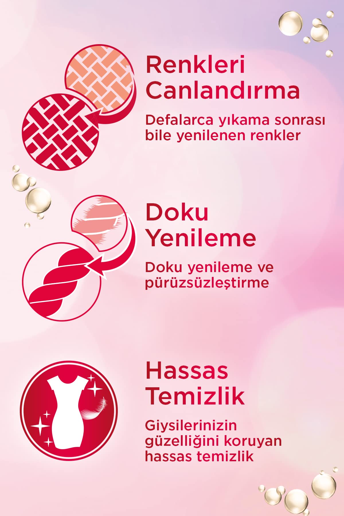 Perwoll Geliştirilmiş Renkli Sıvı Çamaşır Detarjanı 1485 ml