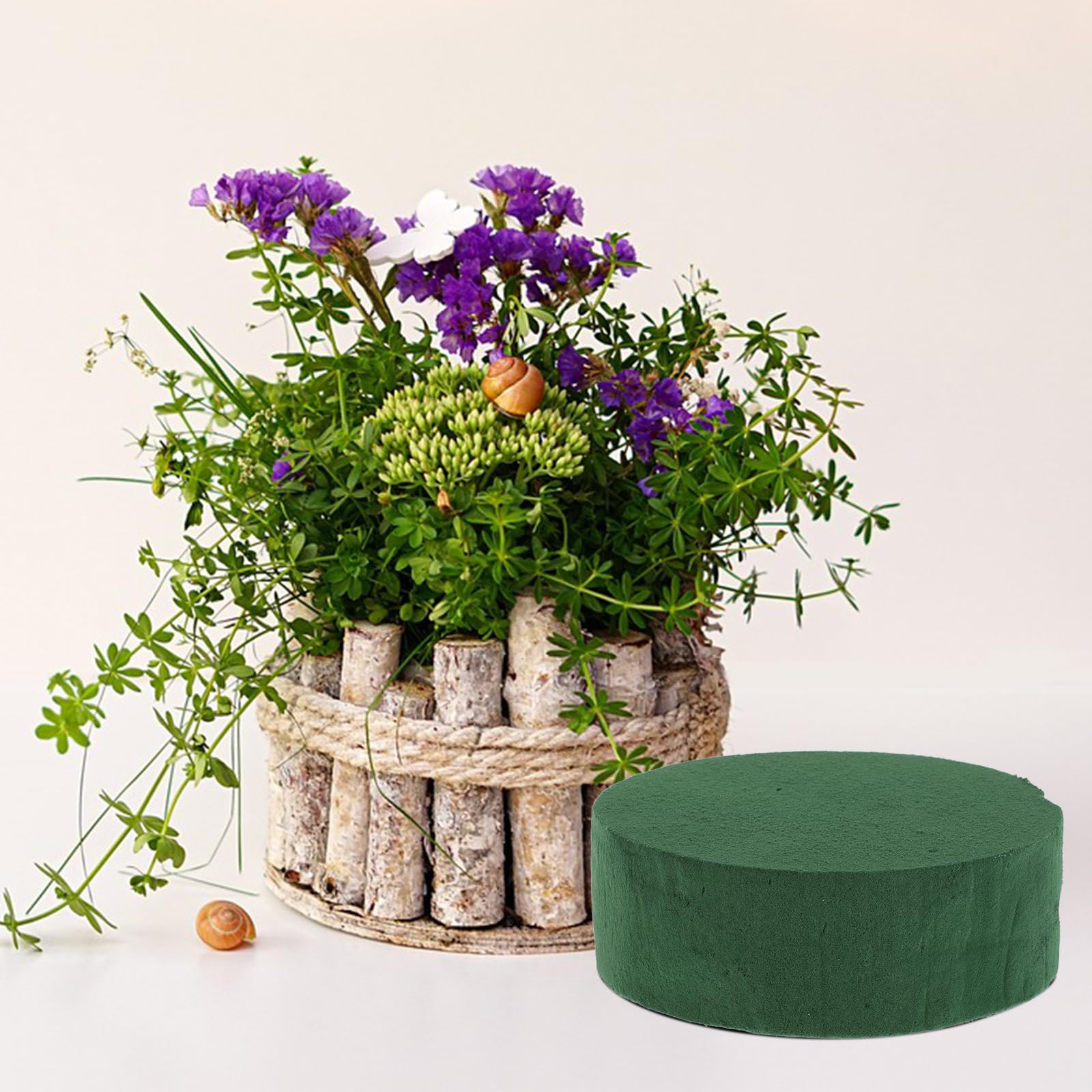24 stuks ronde bloemenschuim 12 x 4 cm bloemist 24 stuks ronde bloemenschuim 12 x 4 cm bloemist