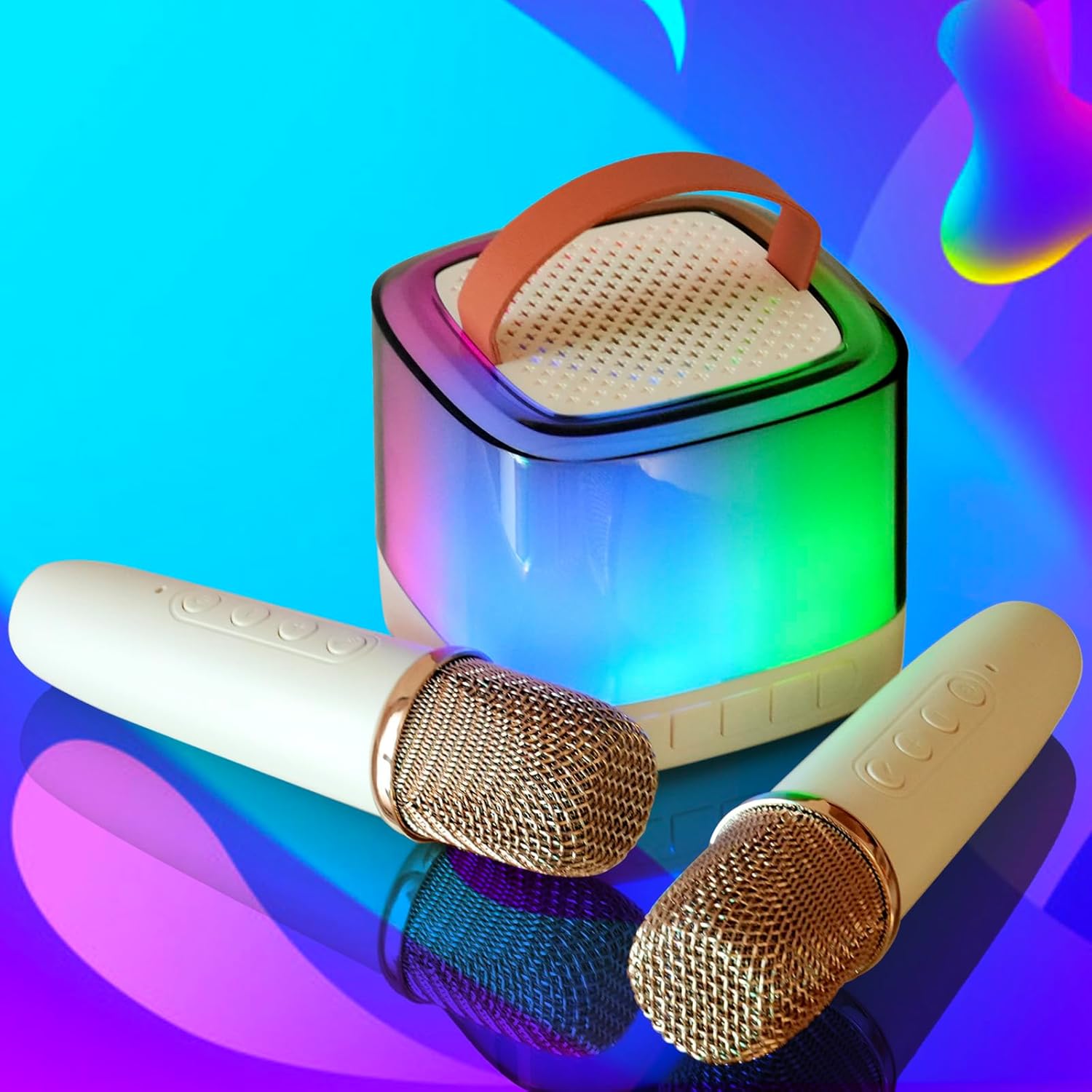 Karaoke Machine for Adults and Kids,Portable Karaoke