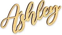 Vista 1 de Etiquetas de Nombre Personalizadas de Madera para Arreglo de Mesa, Tarjetas de Lugar Personalizadas para Bodas, Despedidas de Soltera y Eventos