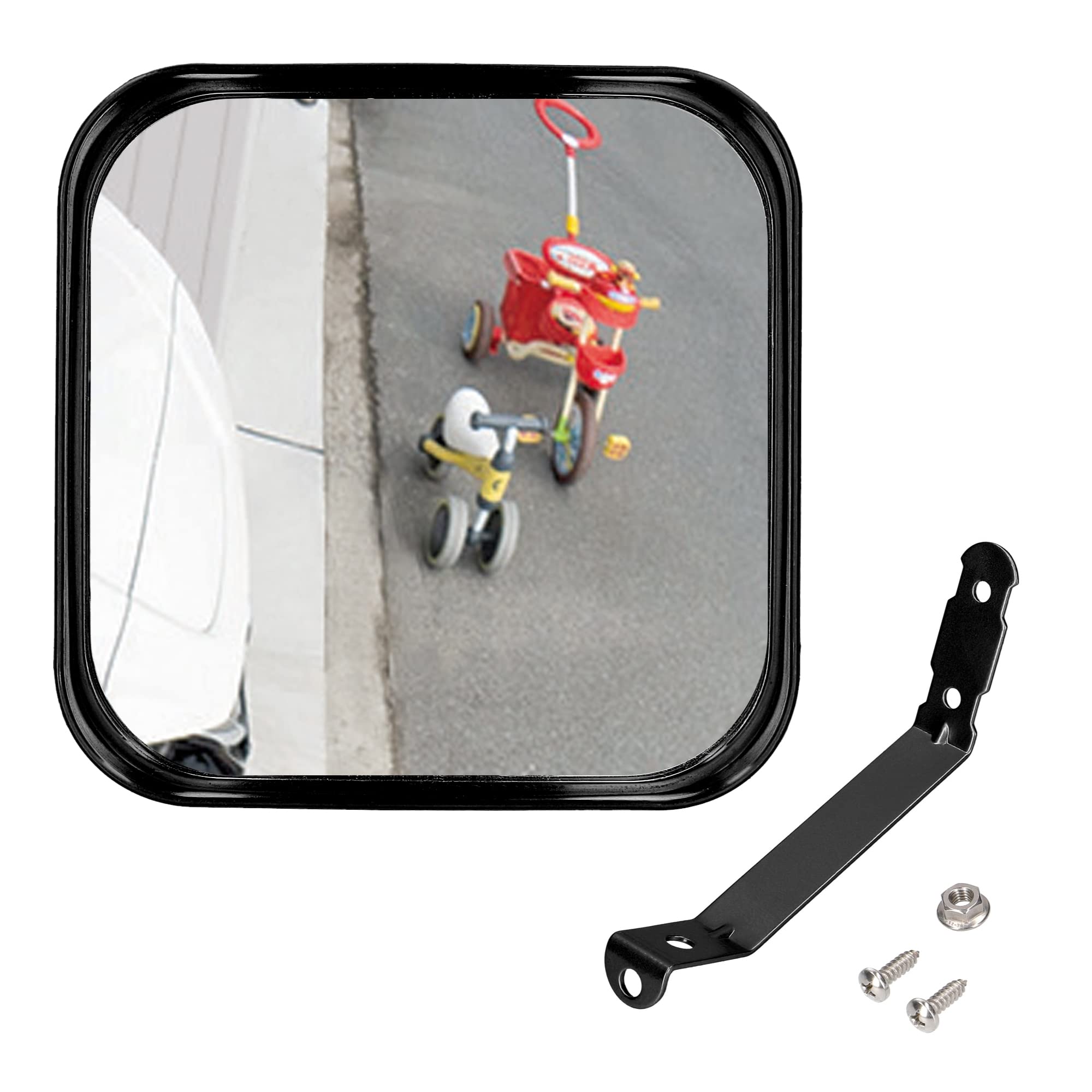 エーモン 安全計画 ガレージミラー 曲面率1000R 約280×210mm 6602 w17b8b5 Amazon | エーモン(amon) 安全計画 ガレージミラー 曲面率1000R 約280