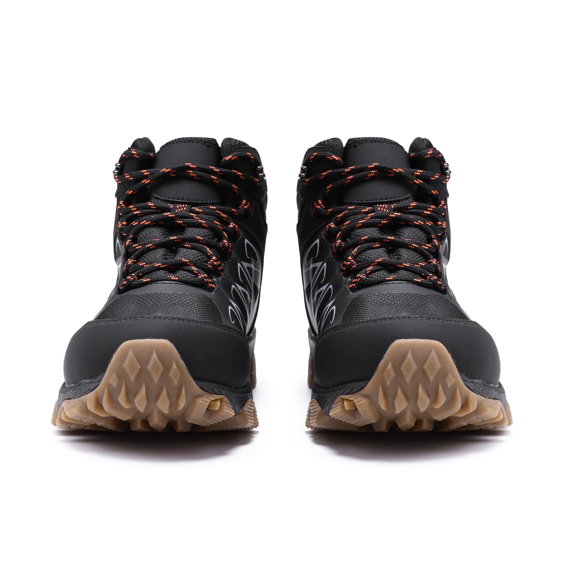 YOUTHUP Herren Knöchelhohe Wanderschuhe Wasserdicht Trekkingschuhe | Leicht Rutschfest Abriebfest Hiking Boots Atmungsaktiv Mesh Outdoorschuhe Casual Wanderstiefel, Modisch & Dynamisch
