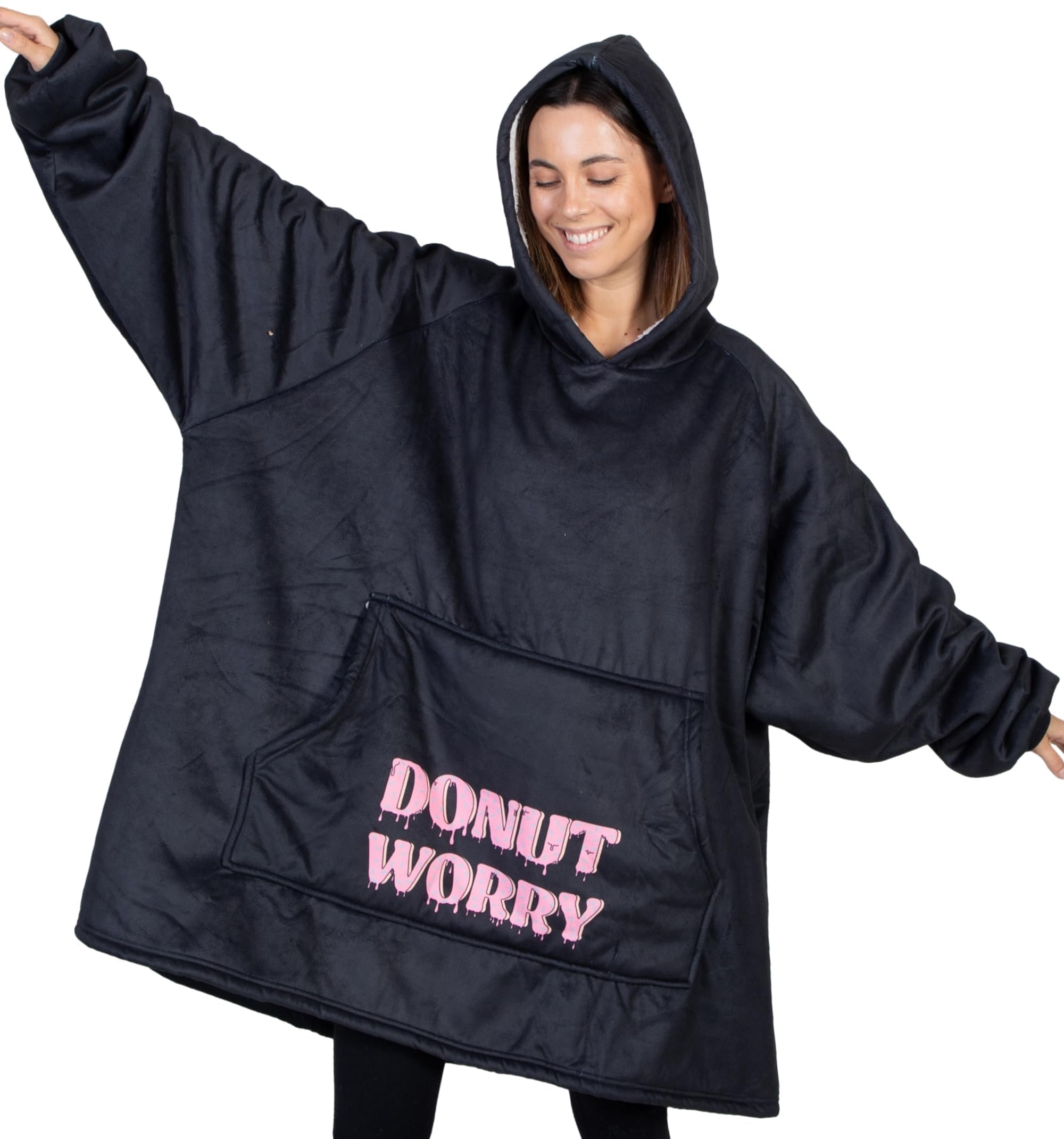 SNOOG Oversized Wearable Blanket Hoodie for Men & Women - Cozy