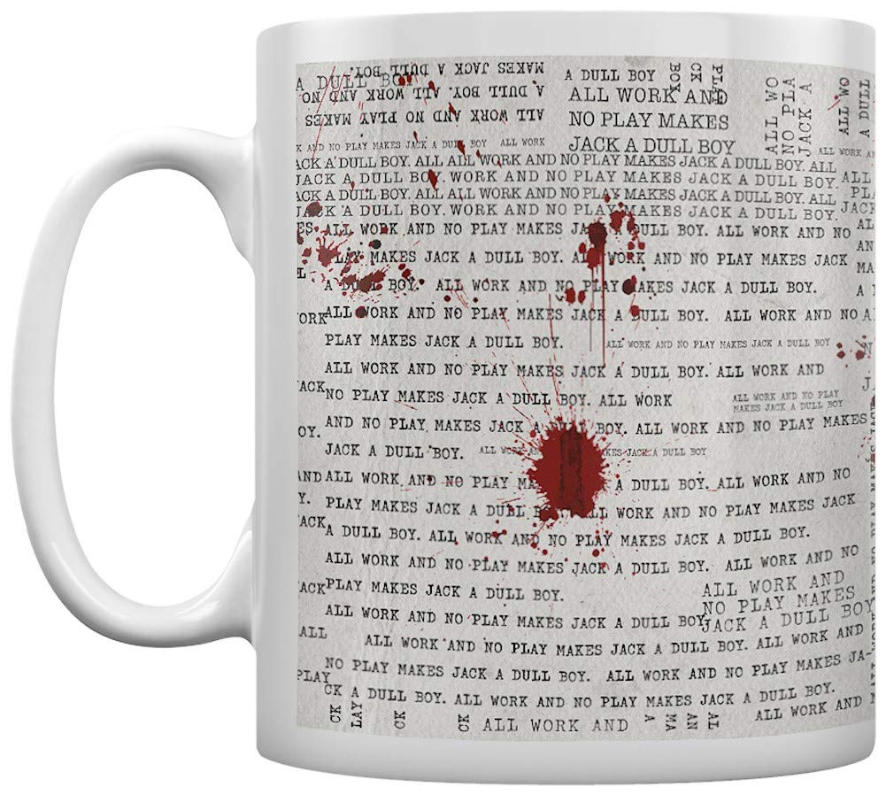 The Shining MG25495 11 oz / 315 ml Ceramic Mug - The Shining (All Work Ans No Play)