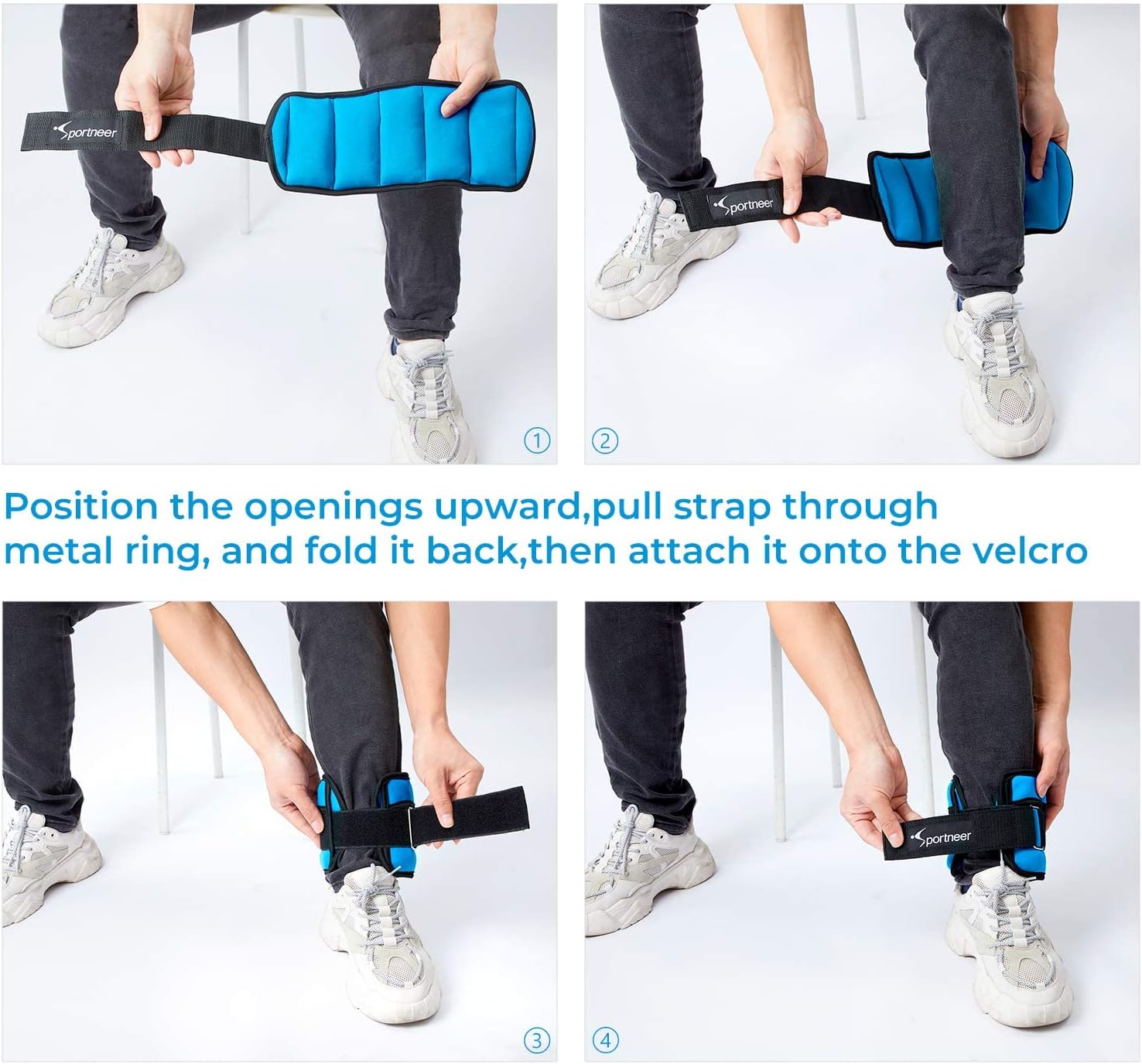 Ankle & Wrist Weights with Hand Weights Set