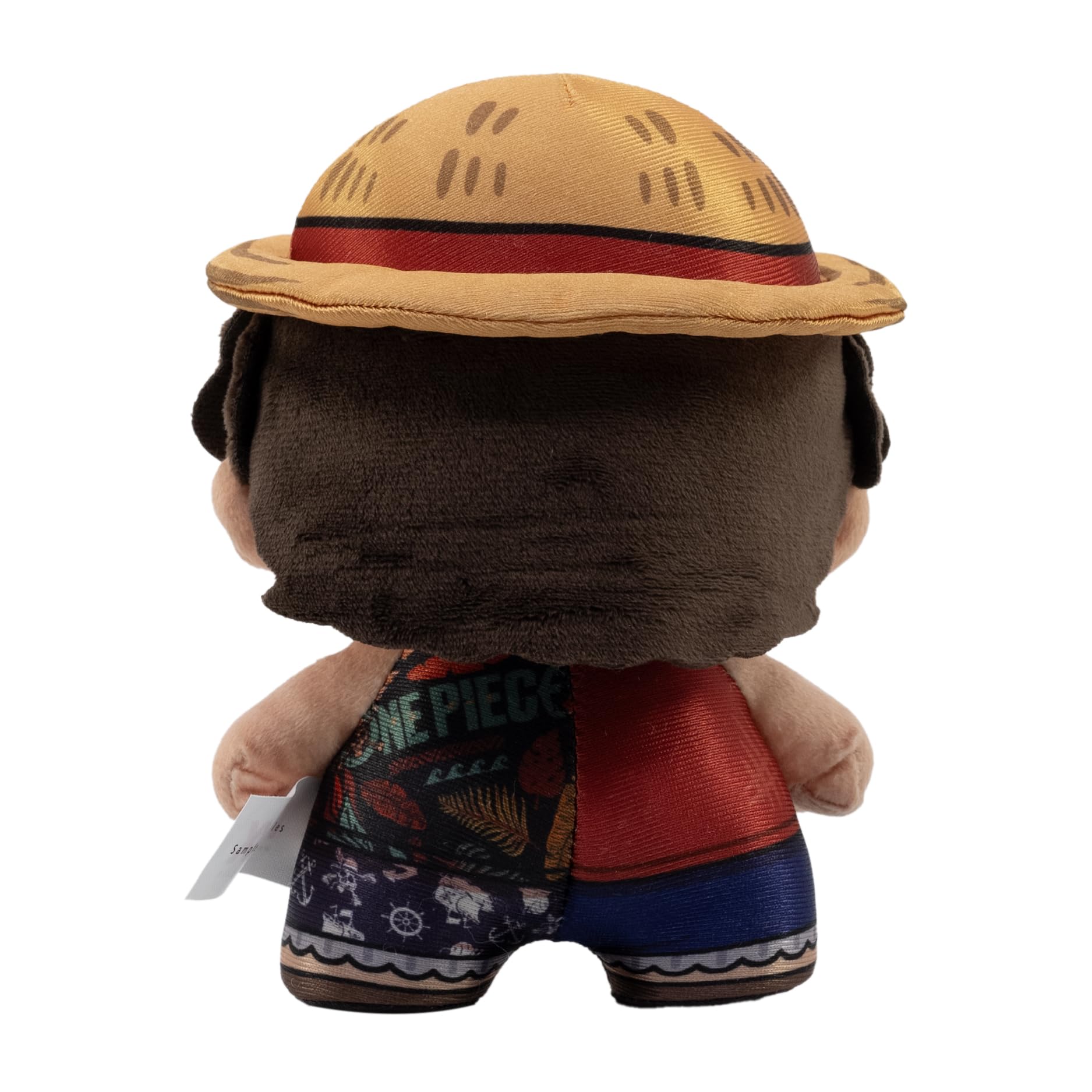 YuMe DZNR One Piece Plush Toy - Monkey D Luffy 7" Plushie Hero Box Collectable, Rot / Weiß / Braun, 12.7cm x 10.795cm x 19.05cm - Image 4