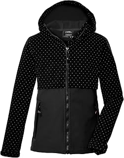 Kow 227 Grls Sftshll Jckt Chaqueta Softshell con capucha Niñas