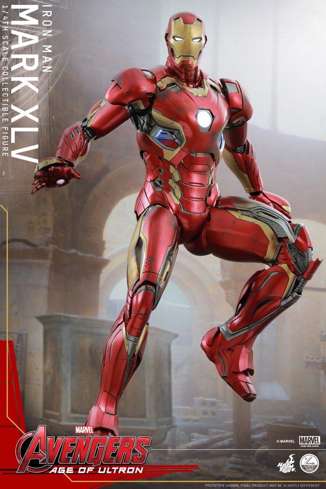 ホットトイズ アベンジャーズAOU アイアンマン マーク XLV ホット 
