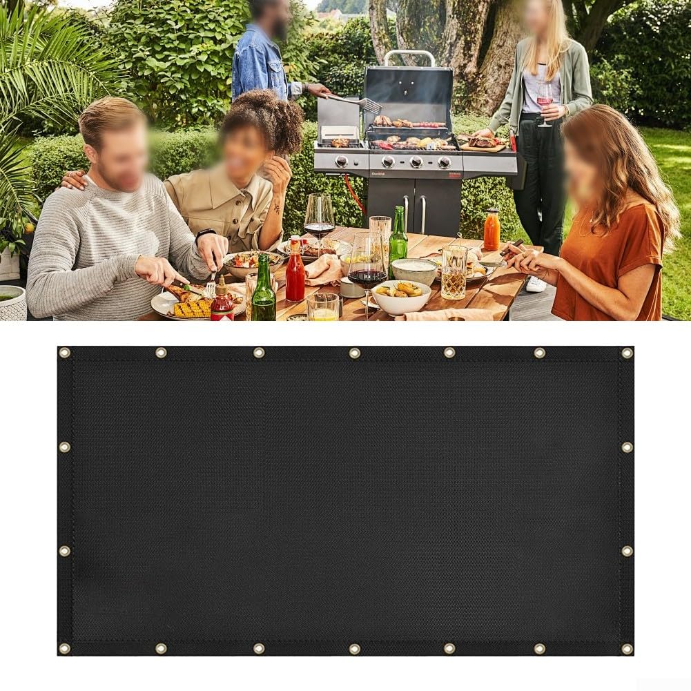 Bouclier thermique de protection pour barbecue - Préservez les meubles d'extérieur de la chaleur (91,5 x 183 cm)