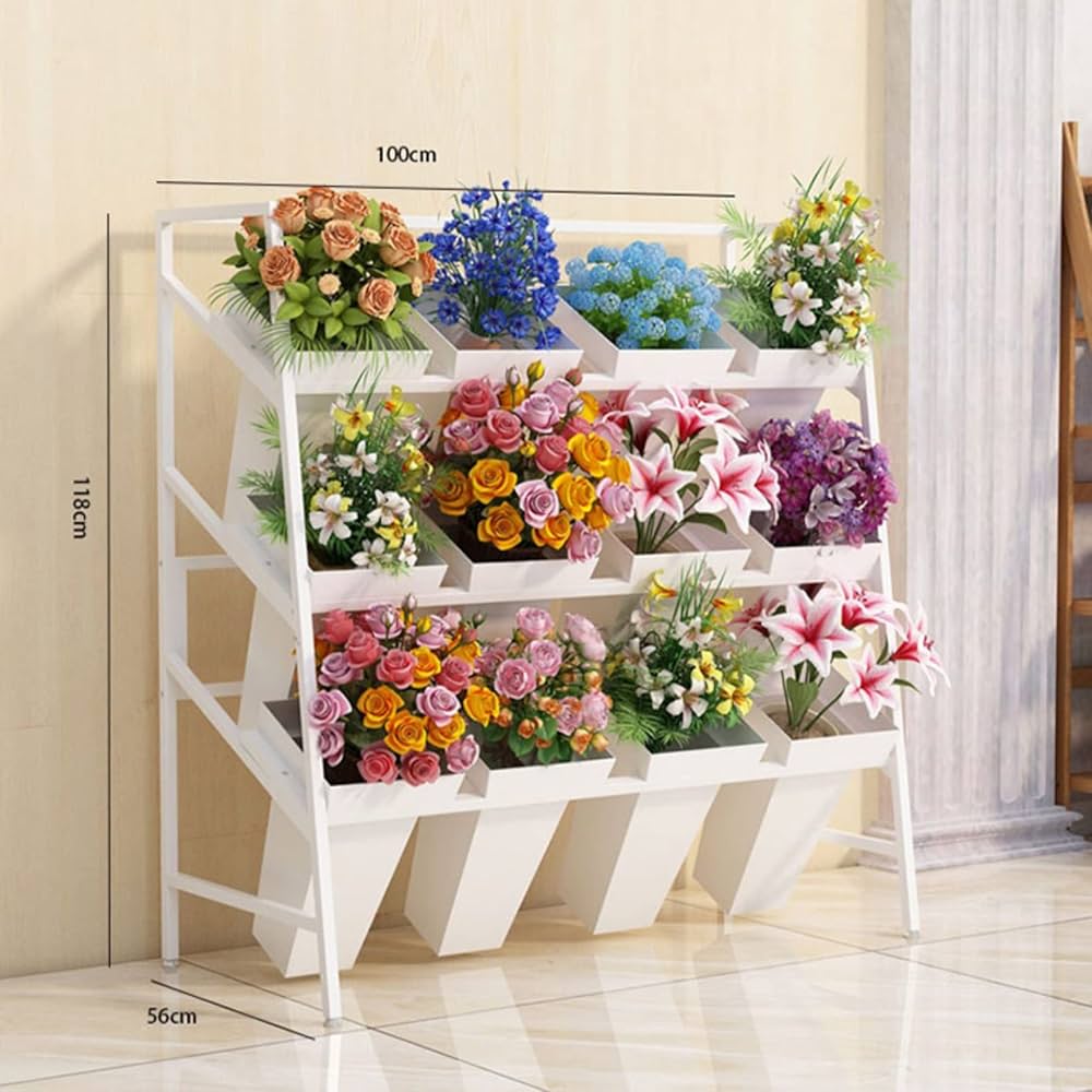 Amazon.co.jp: フラワーディスプレイスタンド 12個の