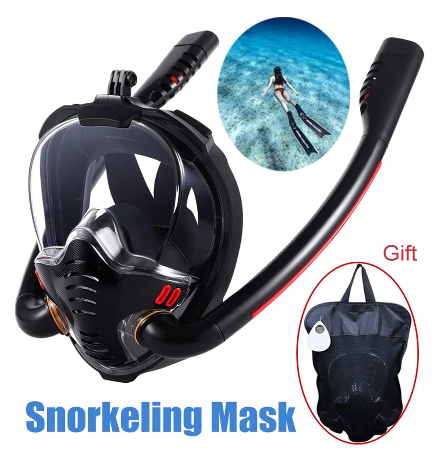 Mini bombola subacquea, Maschera For Lo Snorkeling Adulto Subacquea Anti Fog Full Face Maschera For Immersione Snorkel Diving Goggles Nuoto Snorkel Diving Equipment ,Pacchetti immersioni professionali