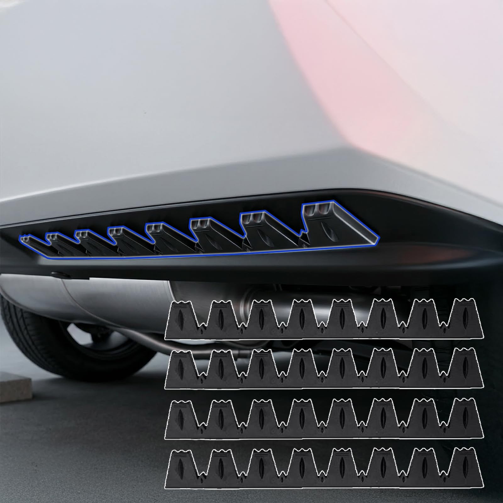 Amazon | GRヤリス GXPA16 MXPA12 ボルテックスジェネレータ 車用