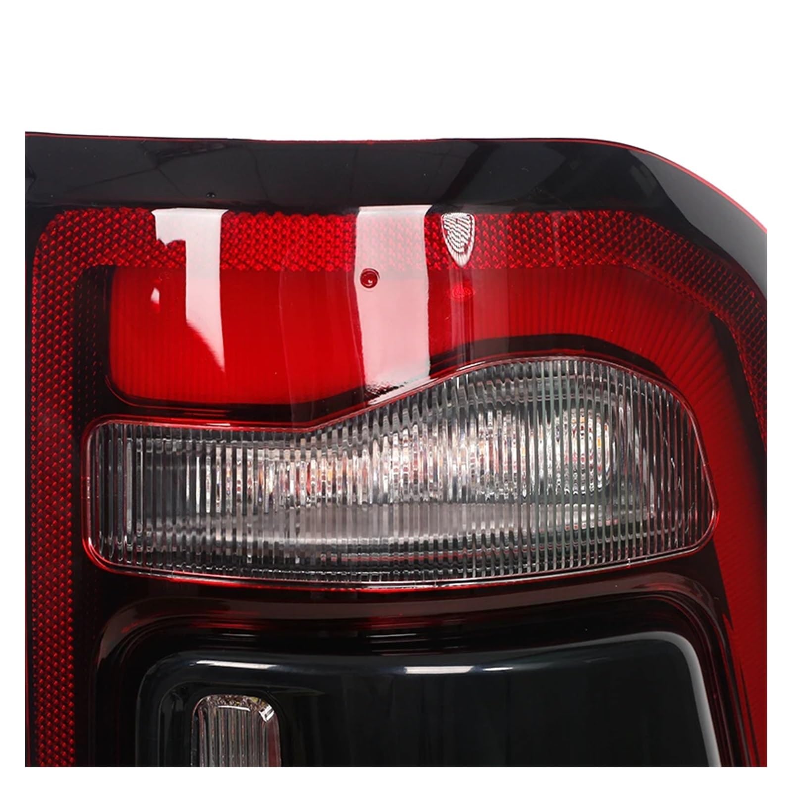 PILOTO Trasero para Dodge para RAM para Pickup 1500 2019 2020 2021 2022 Luz Trasera Luz de Freno Trasera Lámpara LED Negra Coche sin módulo Coche Luz Trasera(Only Left)