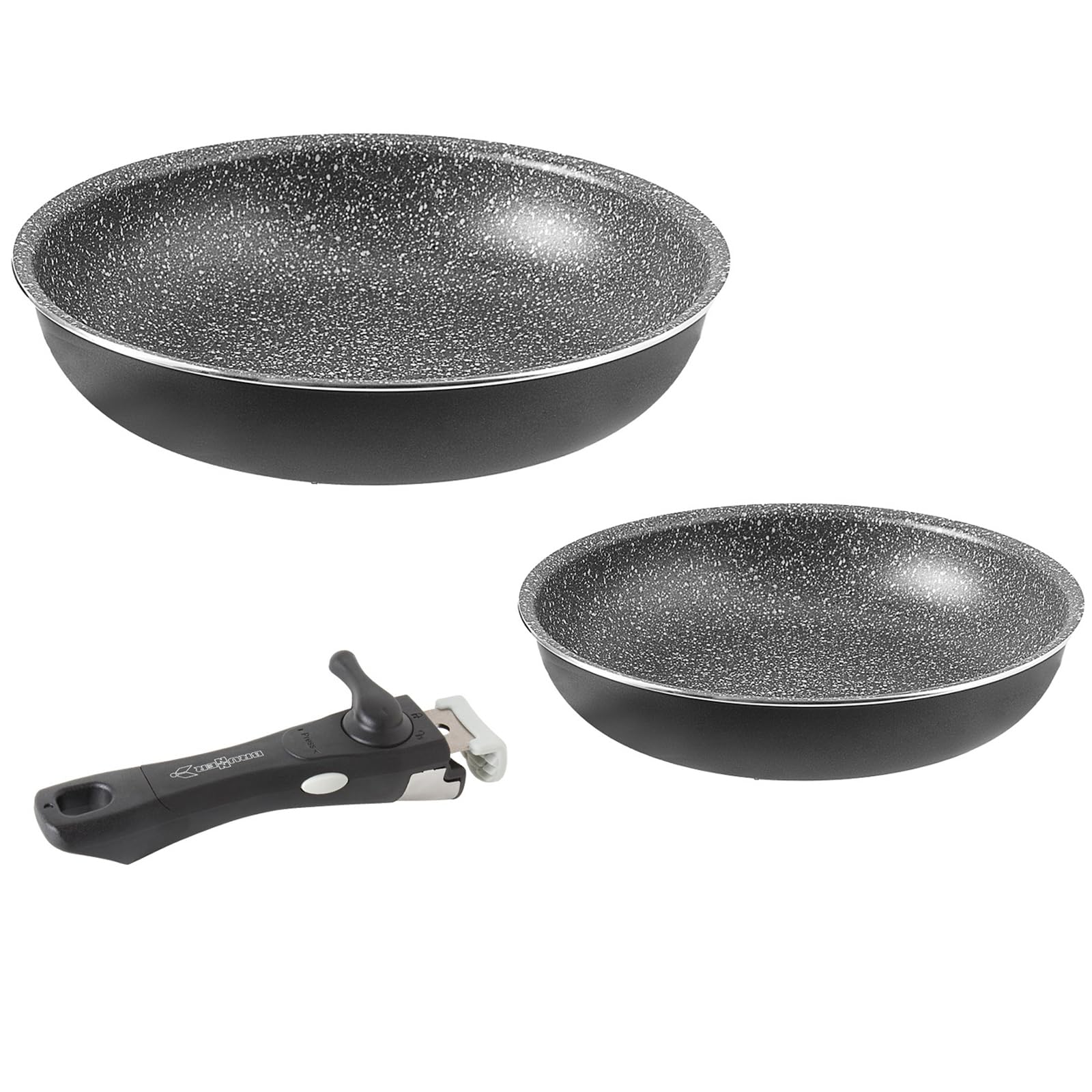 BRUNNER Pfannenset Pirate ø 28 cm und ø 22 cm