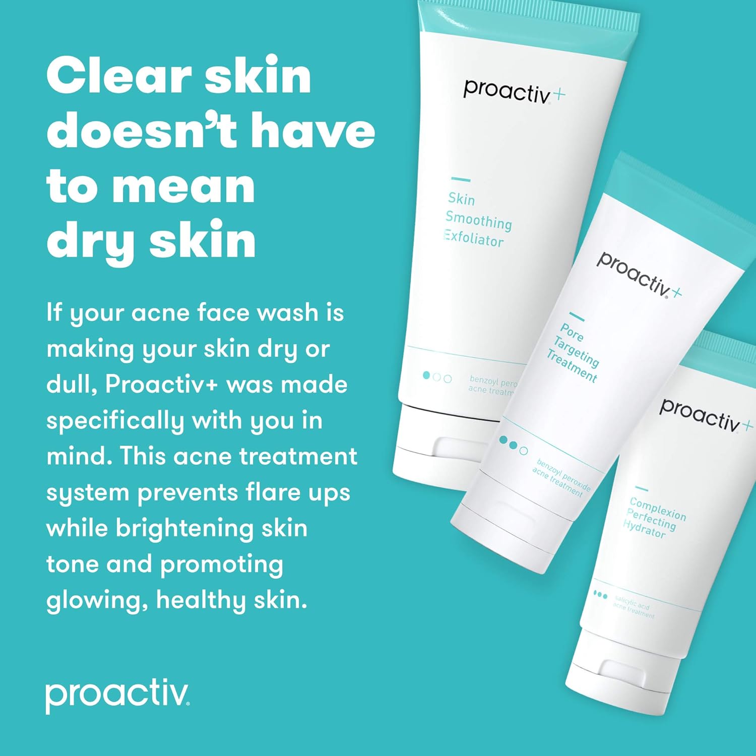 Buy Proactiv+ 3 Step Advanced Skincare Acne Treatment Benzoyl