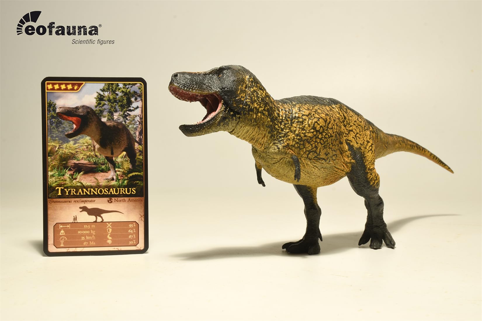 Amazon | Eofauna 1/35 サイズ ティラノサウルス フィギュア 34CM級