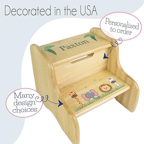 Miniatura 7 de Taburete natural personalizado (arco iris bohemio)