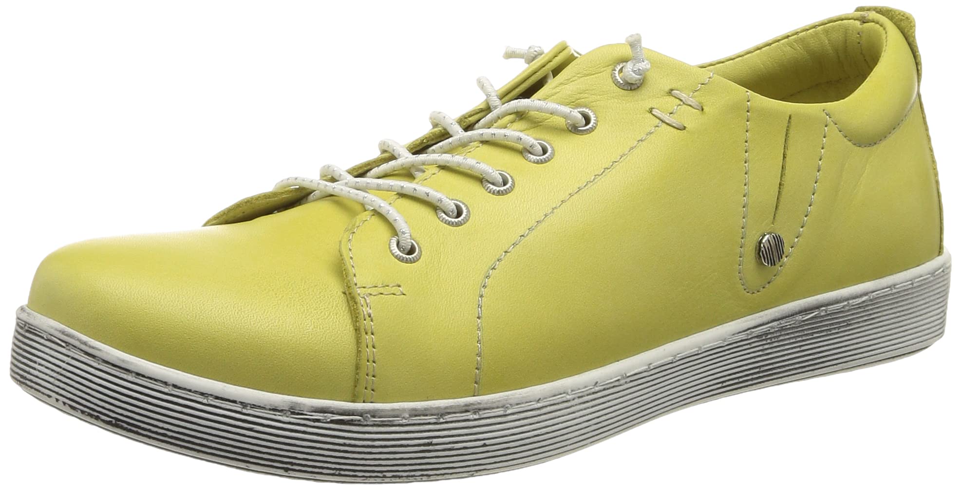 Andrea Conti Women's Sneaker, Limone, 36 EU