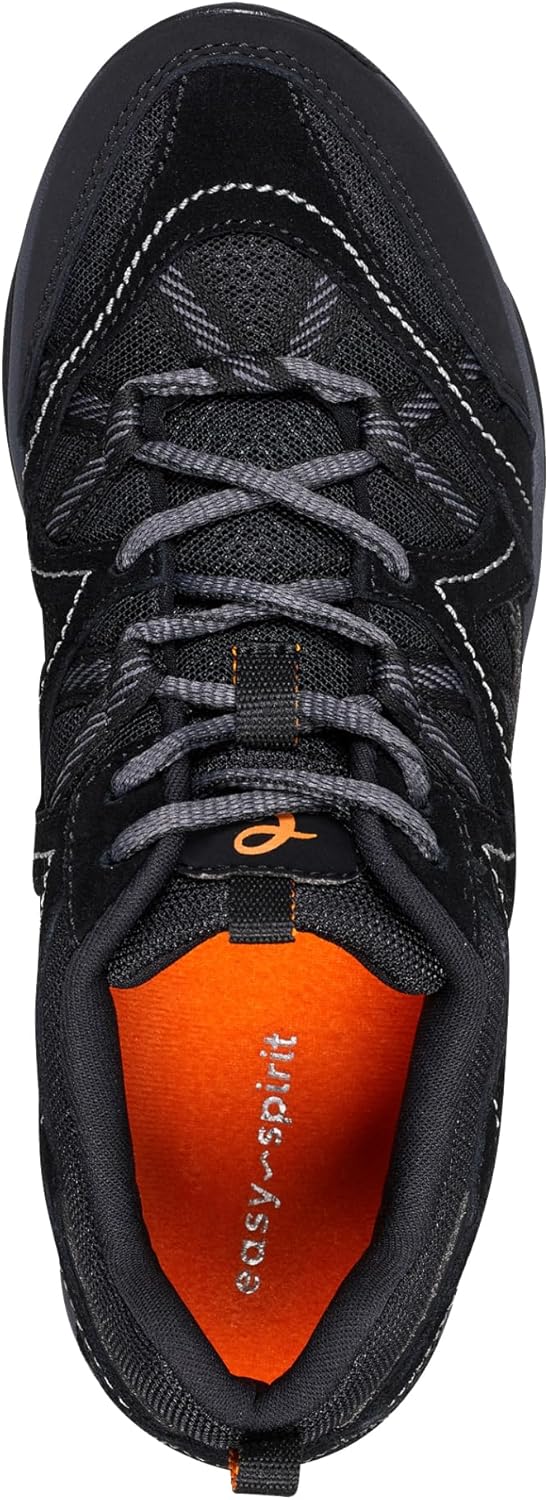 Easy Spirit Women's EXPLOREMAP Sneaker, Black 003, 9 WW - Image 2