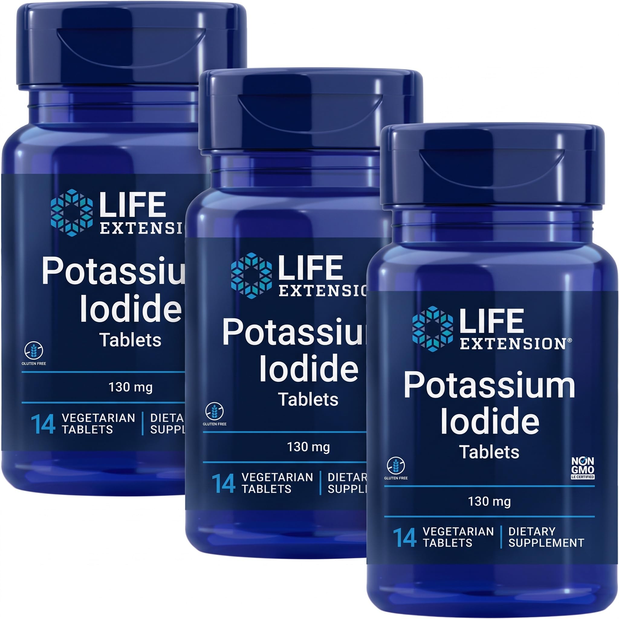Life Extension Potassium Iodide 130mg 14 Tablets — Amazon image 10