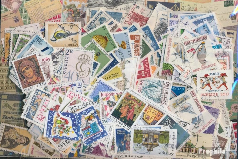 Prophila Collection Suecia 500 Varios Sellos Especiales y Gran Formato (Sellos para los coleccionistas)
