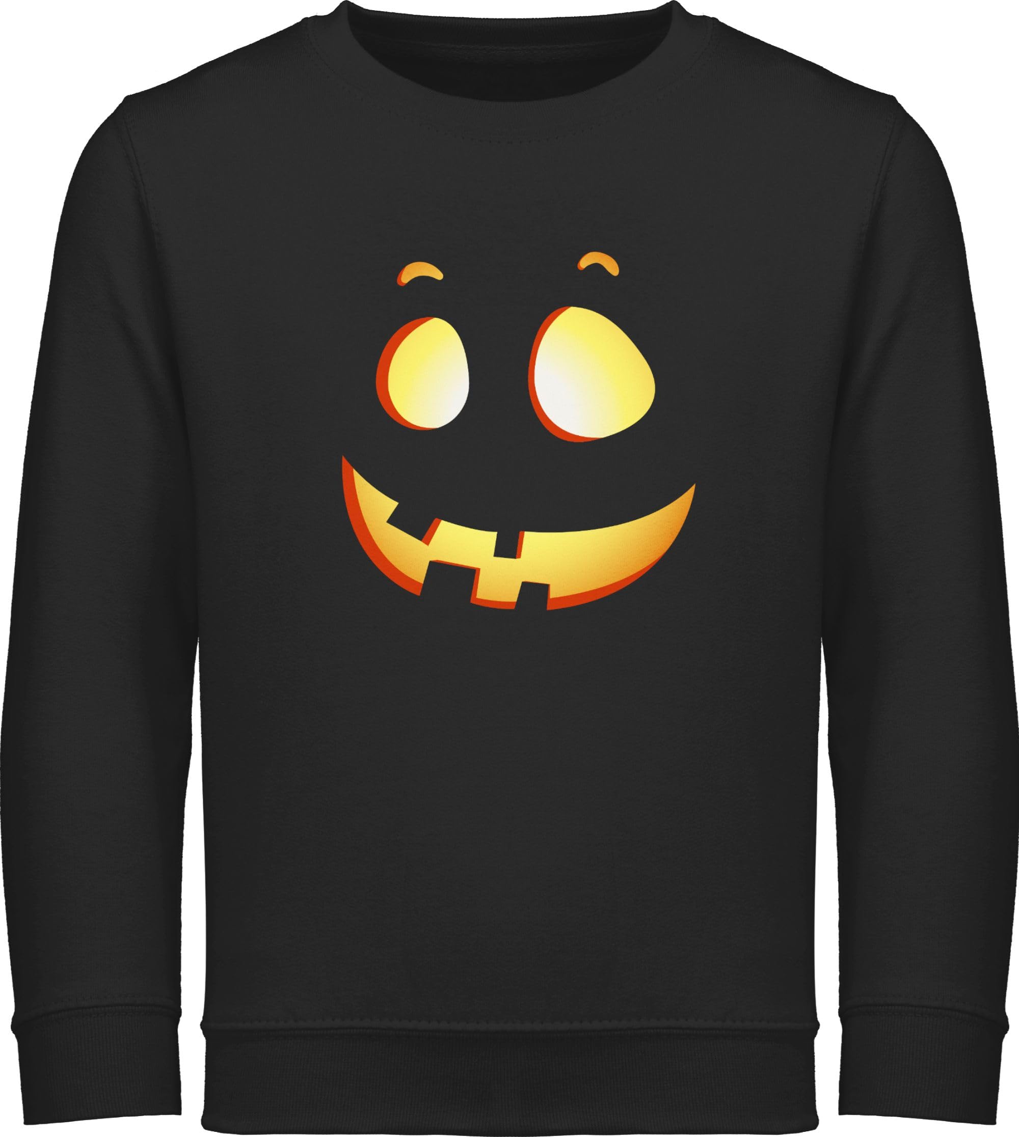 Shirtracer Halloween Sweatshirt | Lachender Kürbis Mit Hexenhut Design