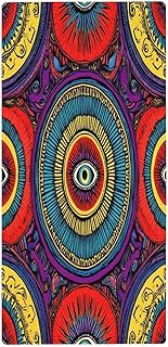 Reusable Abstract Eyes Wheel Circles Swirls M...