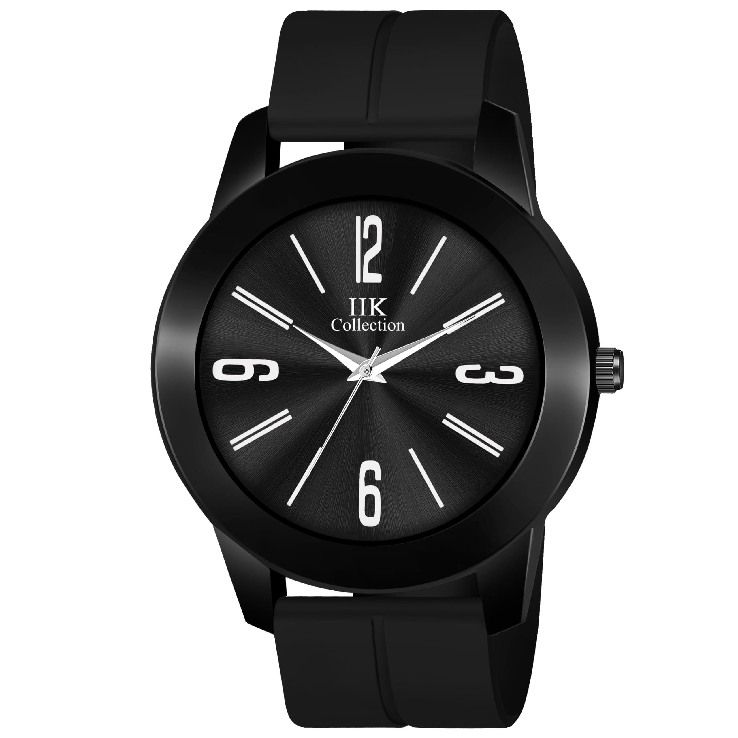 Watches for Men Round Shining Numerical Dial Analogue Men Watch|Long Battery Life with Long Lasting Polish/Adjustable Fixable Silicon Magnetic Lock Strap|Watches for Boys-image-19