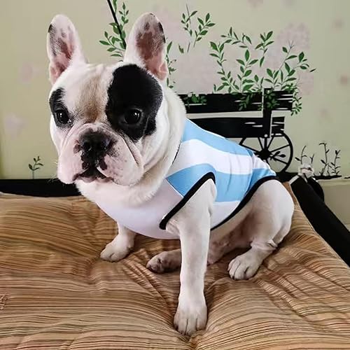 Miniatura 6 de GabeFish Camiseta de la Copa del Mundo para Perros Mascotas Camiseta de Fútbol Deportes Fútbol Equipo Nacional Chaleco Gato Verano Ropa Fresca Ropa