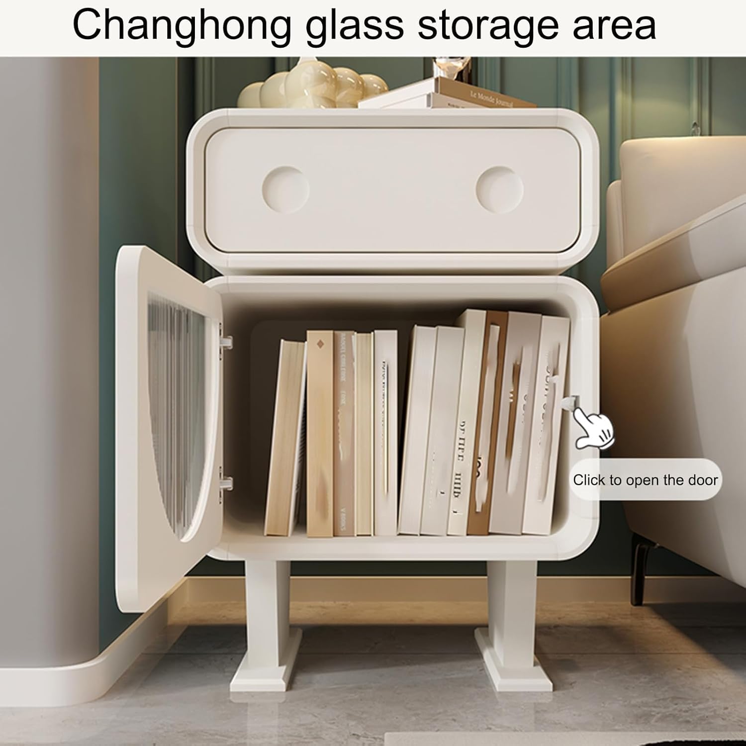 &New Robot side table,white &New Robot side table,white