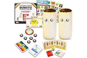 Family Fun Extravaganza: Throw Throw Burrito Outdoor and Tacocat Games plus Stickers